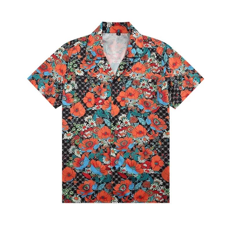 Dior Oblique Print Short-Sleeve Shirt and Shorts Set Gray - 40