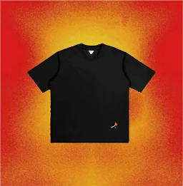 thumbnail for 985made BV small match embroidery T-shirt Tajima Tajima multicolor embroidery Minimalist design