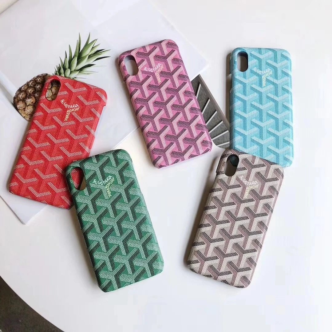 Goyard Classic Allover Print Multi-Color Phone Case Collection - rep akcesoria do telefonu