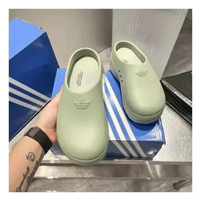 Adidas Slippers Ribbed Three-Stripe Slide product detail image 6