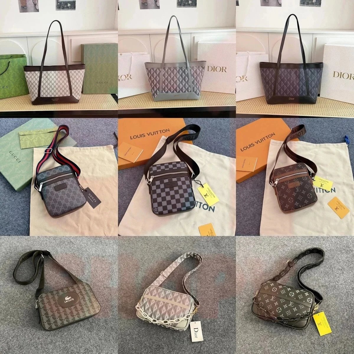 Gucci Dior Louis Vui
