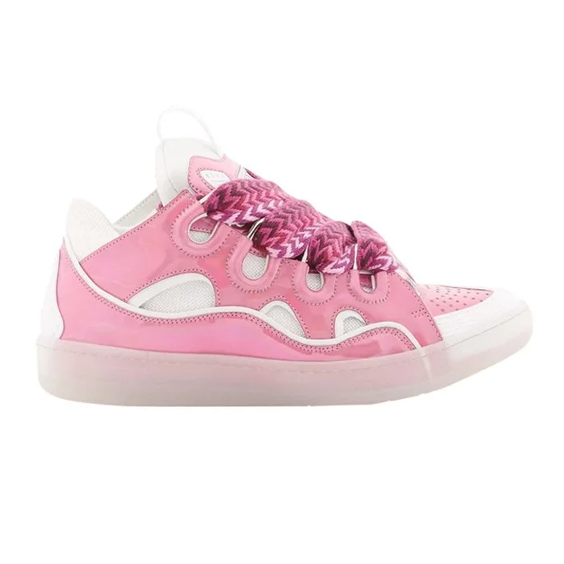 Pink Leather Sneaker