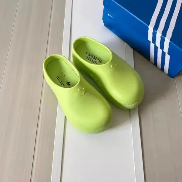 Adidas Originals Clog Lime Green Casual Shoes - 1