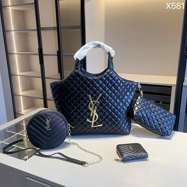 Louis Vuitton Handbags Three-piece handbag set with matching wallet and shoulder strap product detail image 10