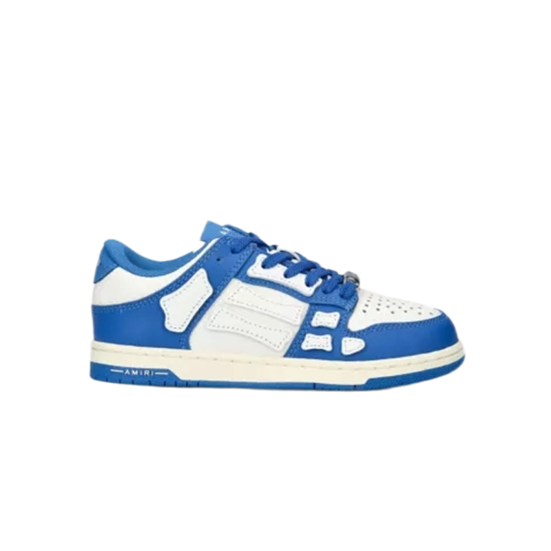 Amiri Low Top Blue White Leather Sneakers
