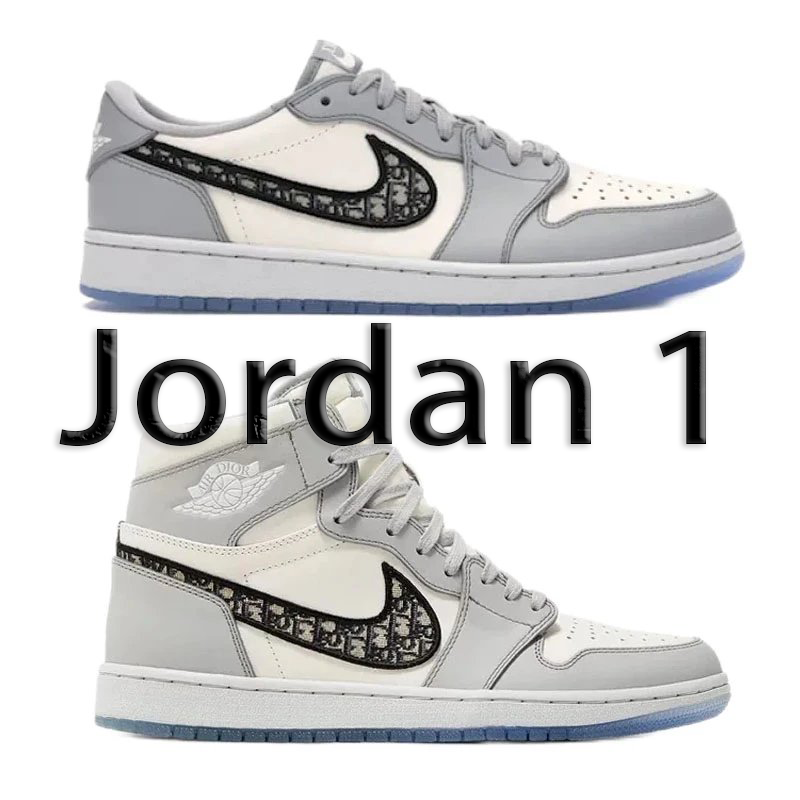Jordan 1 Dior White 