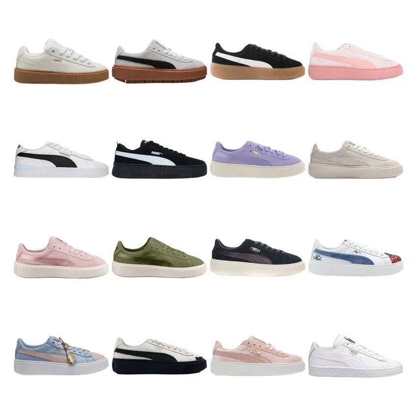 Puma Suede Classic White Casual Sneakers