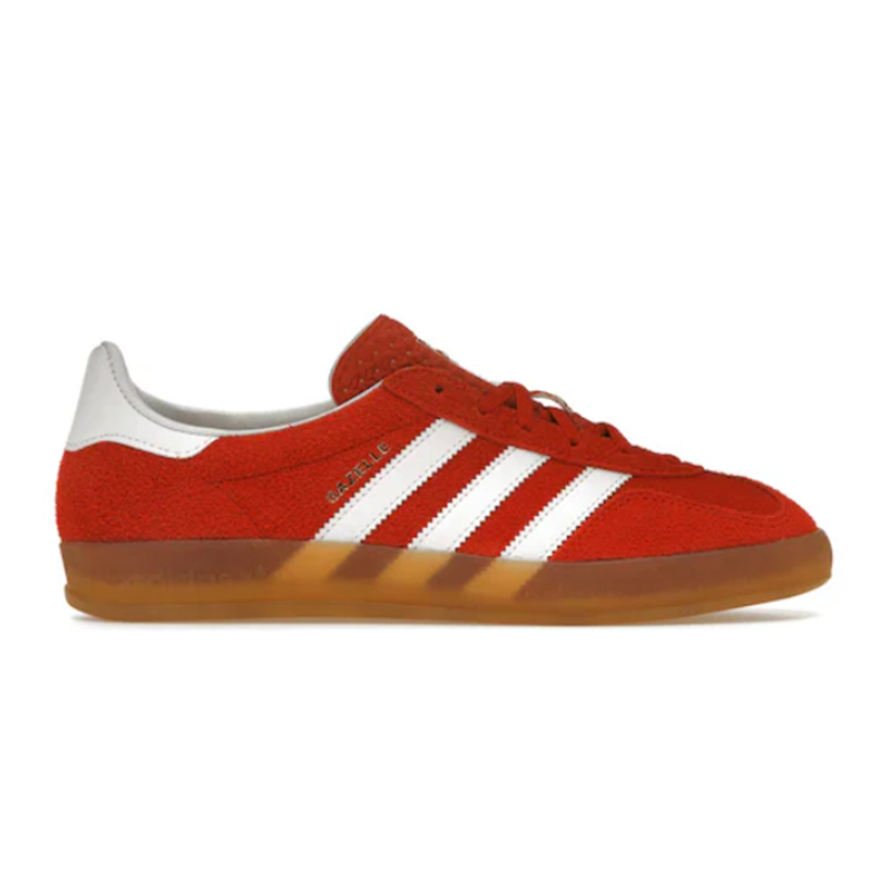 Adidas Gazelle Red White Classic Sneakers