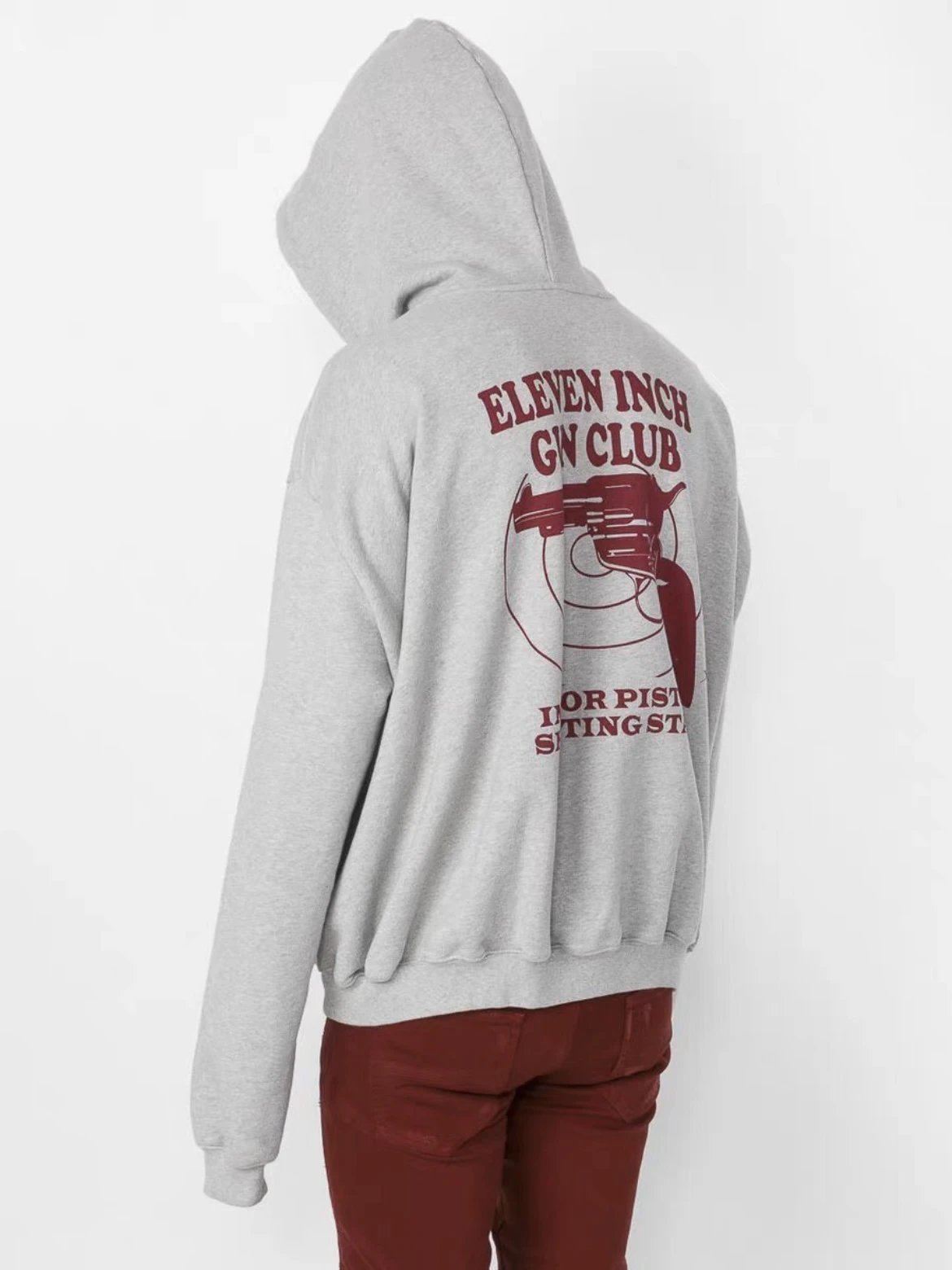 Vetements Gunsclub Hoodie Grey · 2