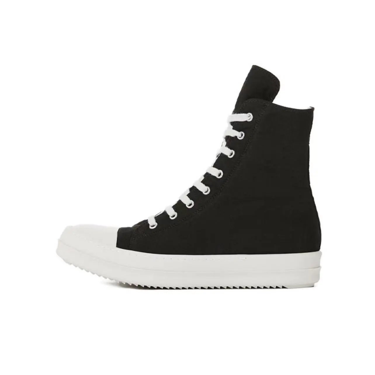 Black High-Top Canvas