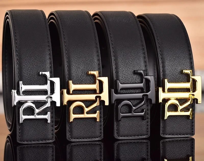Unbranded Belts Textured H-Buckle Belt image 1