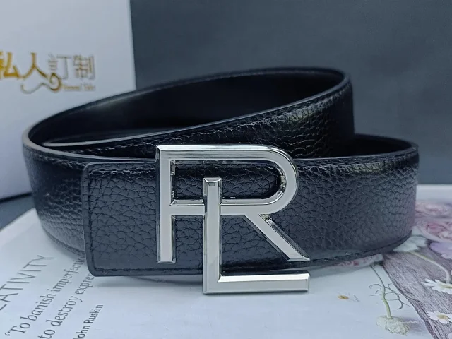 Unbranded Belts Textured H-Buckle Belt product detail image 4