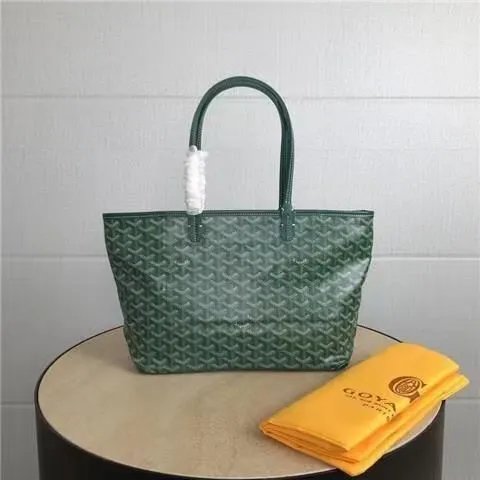 Goyard Saint Louis Tote Black Monogram Canvas Tote Bag - 15