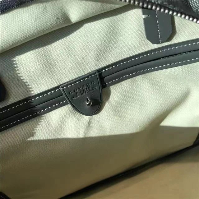 Goyard Saint Louis Tote Black Monogram Canvas Tote Bag - 25