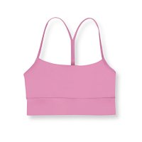 Velvet pink Y-neck vest, original label