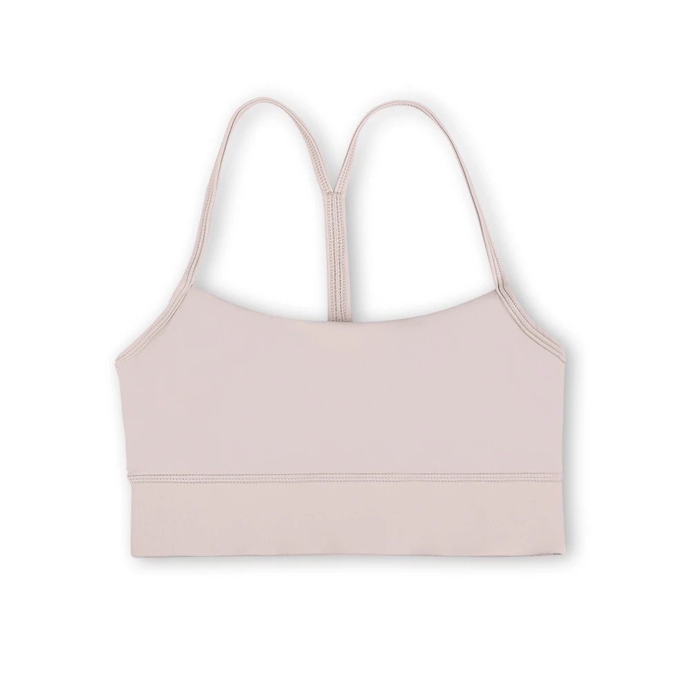 Lululemon Flow Y Bra - Pale Taupe