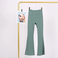 Mysterious Green Bell-Bottom Pants-Original Label