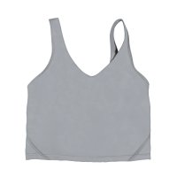 Medium Gray U-Neck Vest