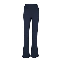 Black and blue bell-bottom pants, original tag