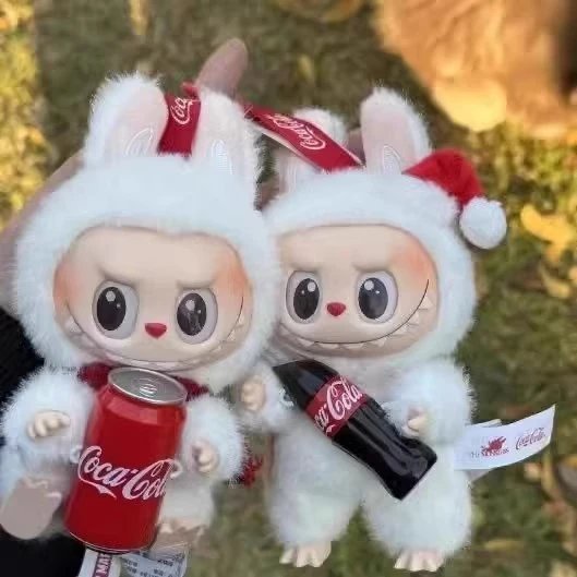 Pop Mart x Coca-Cola The Monsters MOLLY Bear Can Figure Red Collectible Toy Accessories - 7