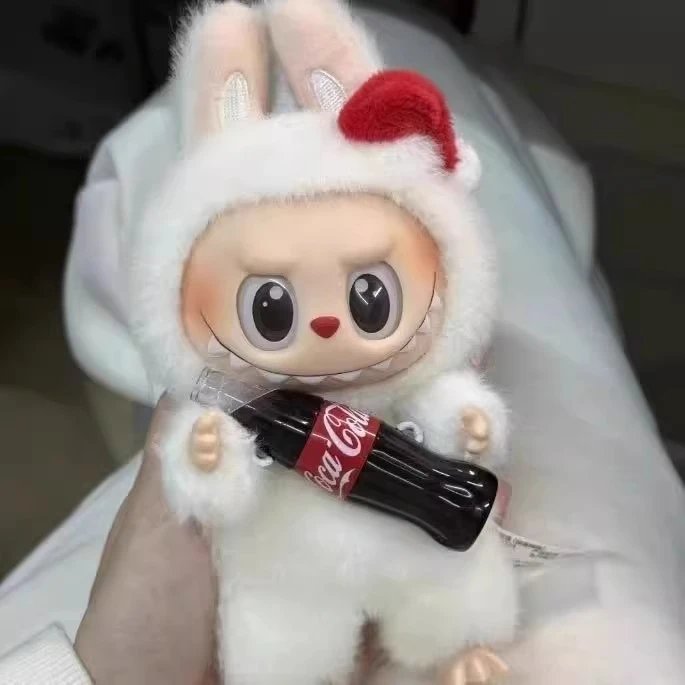 Pop Mart x Coca-Cola The Monsters MOLLY Bear Can Figure Red Collectible Toy Accessories - 8