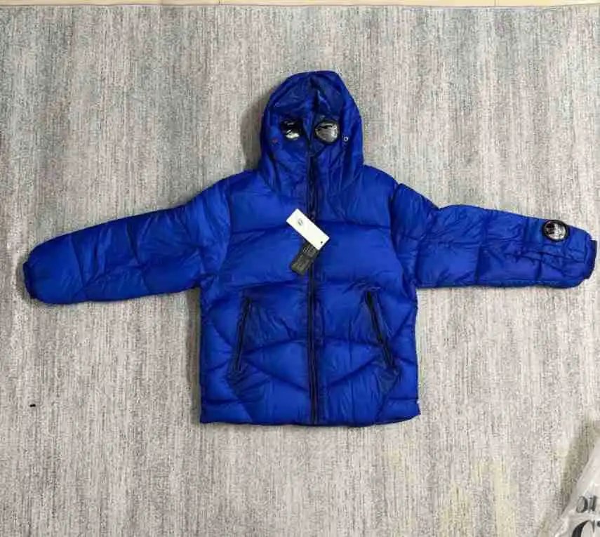 Cotton jacket blue (with protective glasses)