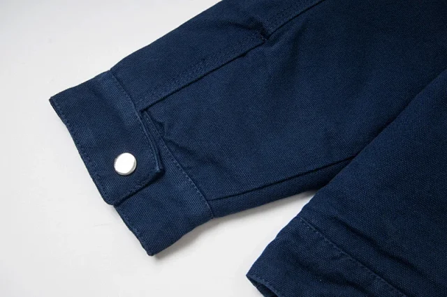 Denim Tears Jackets Collared Zip Jacket with Cotton Wreath Graphic product detail image 5