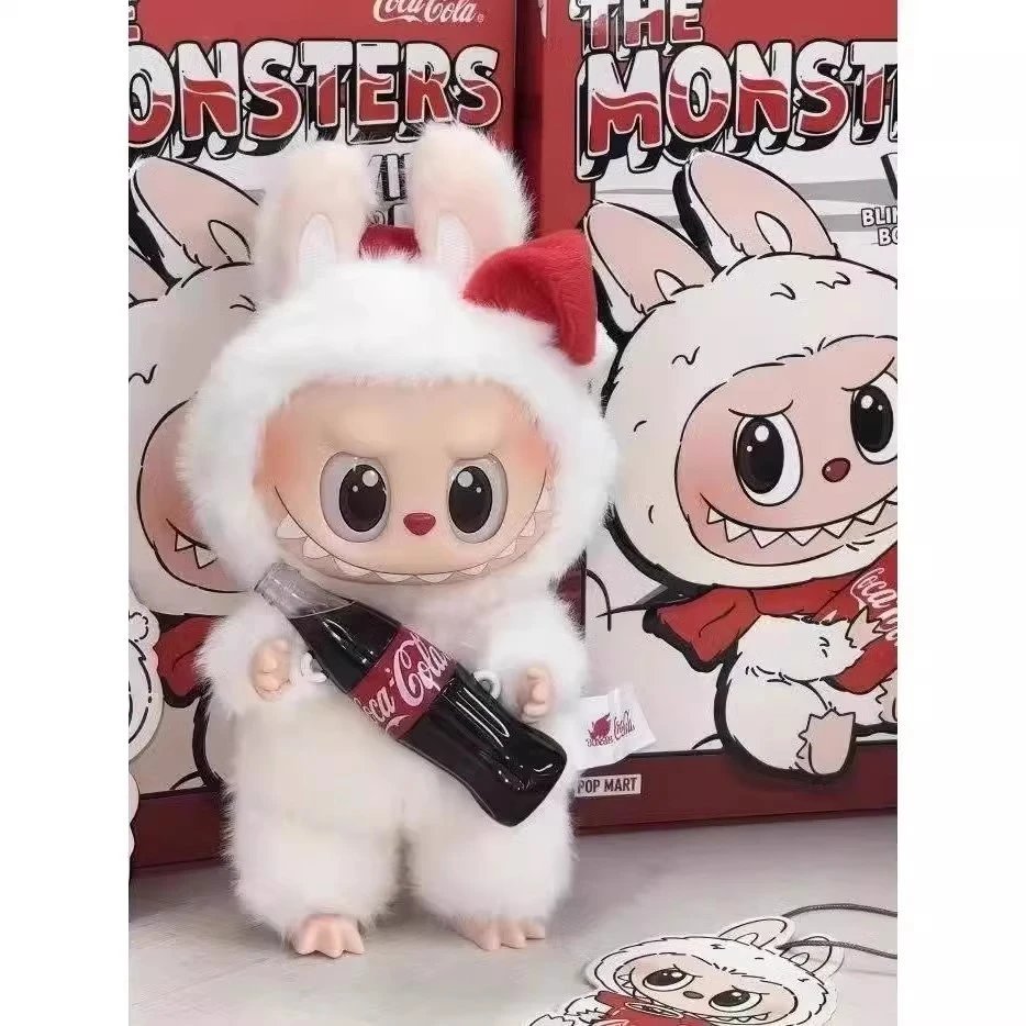 Pop Mart x Coca-Cola The Monsters MOLLY Bear Can Figure Red Collectible Toy Accessories - 10
