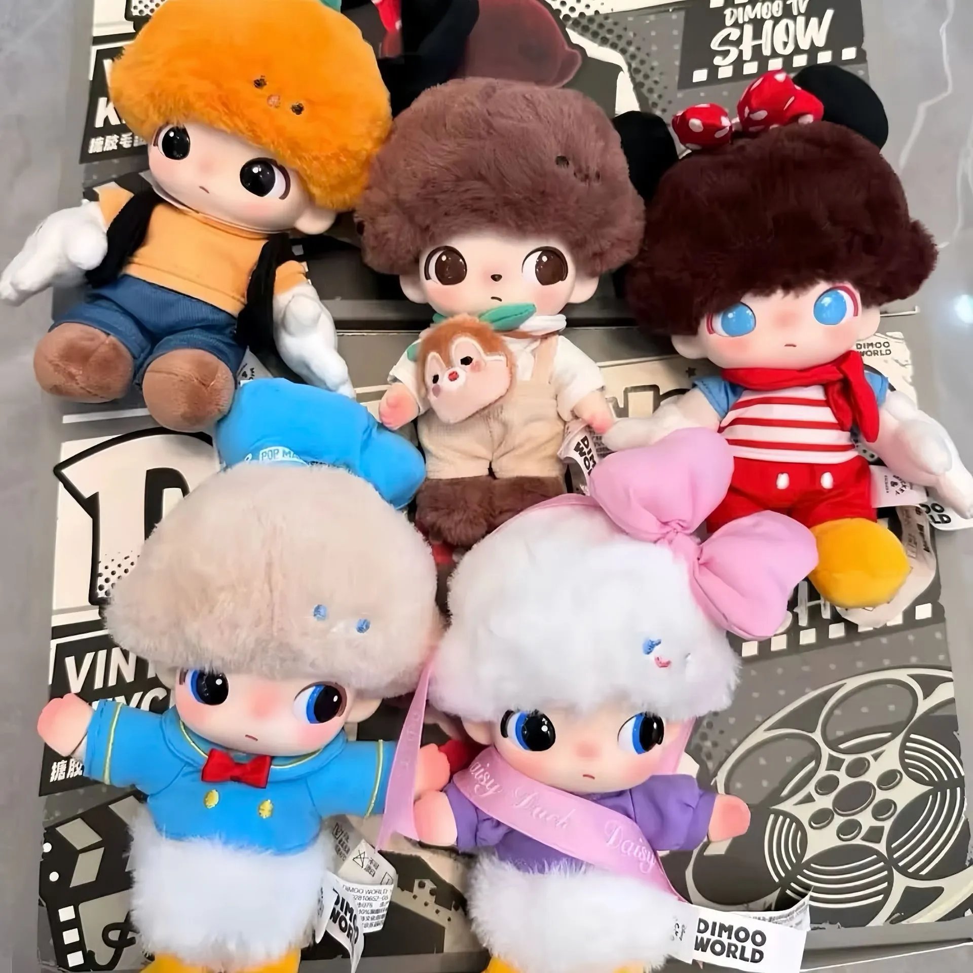 DIMOO WORLD Plush Dolls [8 sty