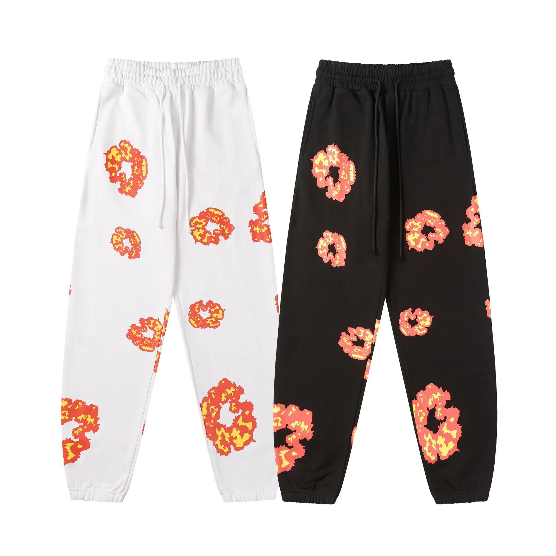 Off-White Camo Floral Print Hoodie and Sweatpants Set Multicolor - 13