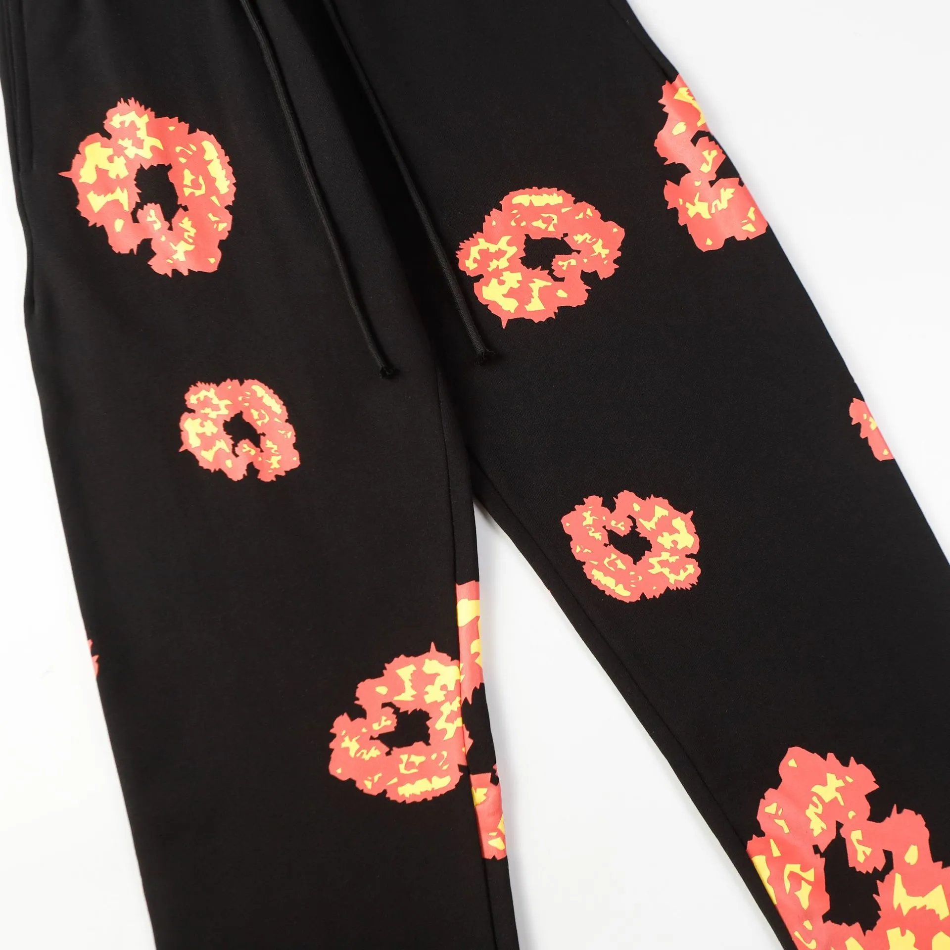 Off-White Camo Floral Print Hoodie and Sweatpants Set Multicolor - 19