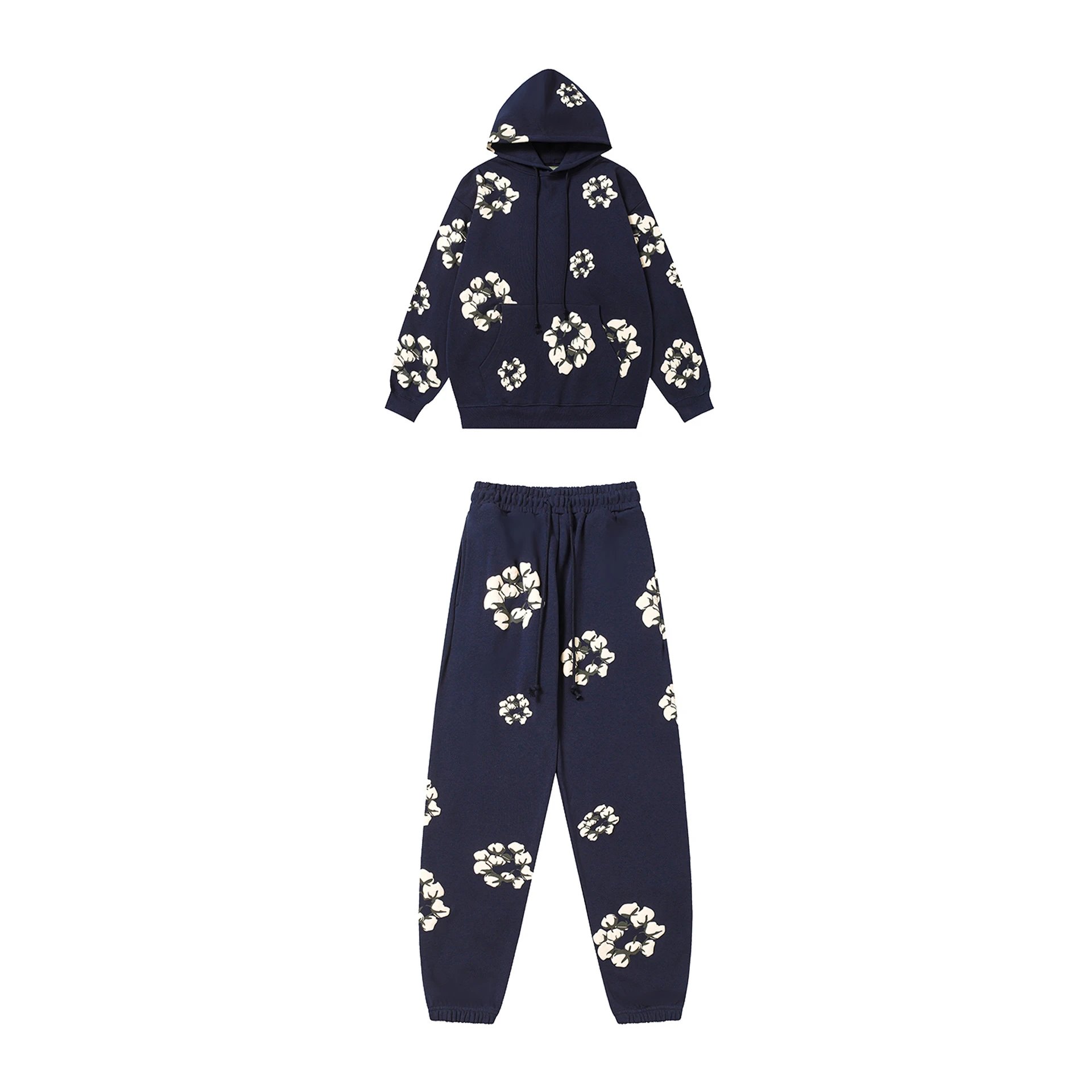 Gallery Dept Hoodie Set Navy