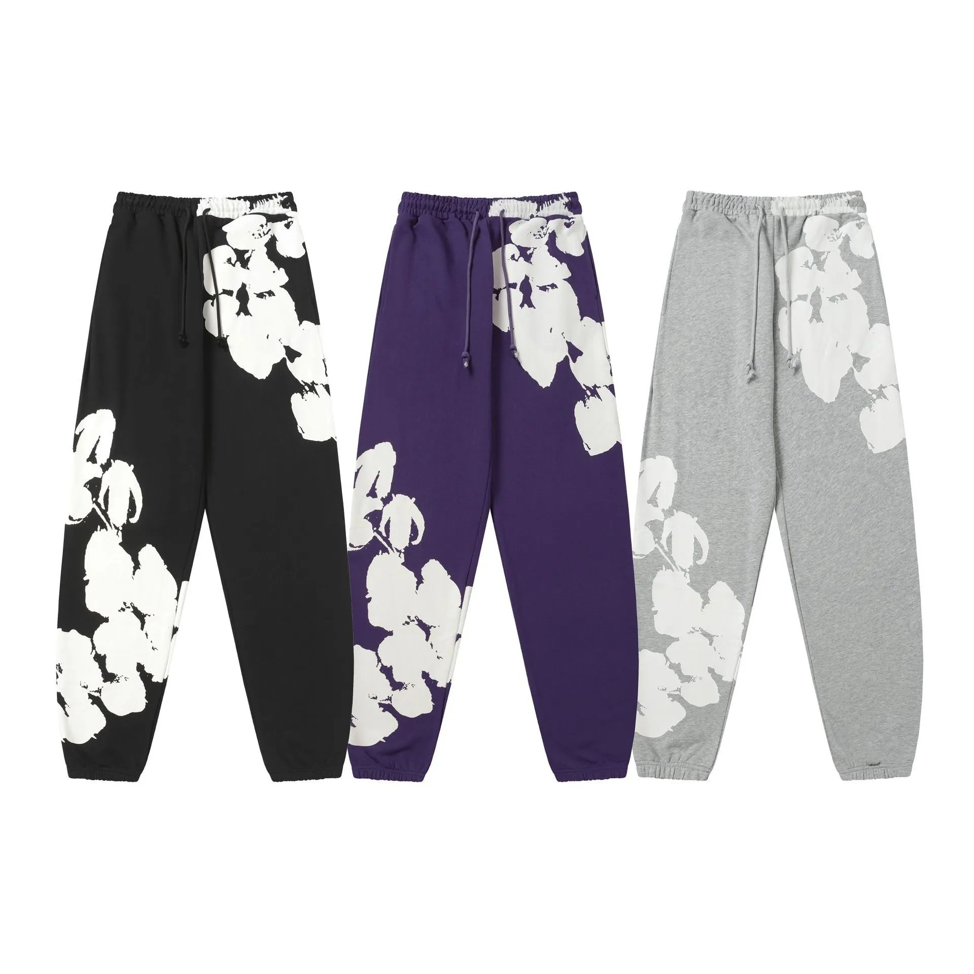 Off-White Camo Floral Print Hoodie and Sweatpants Set Multicolor - 41