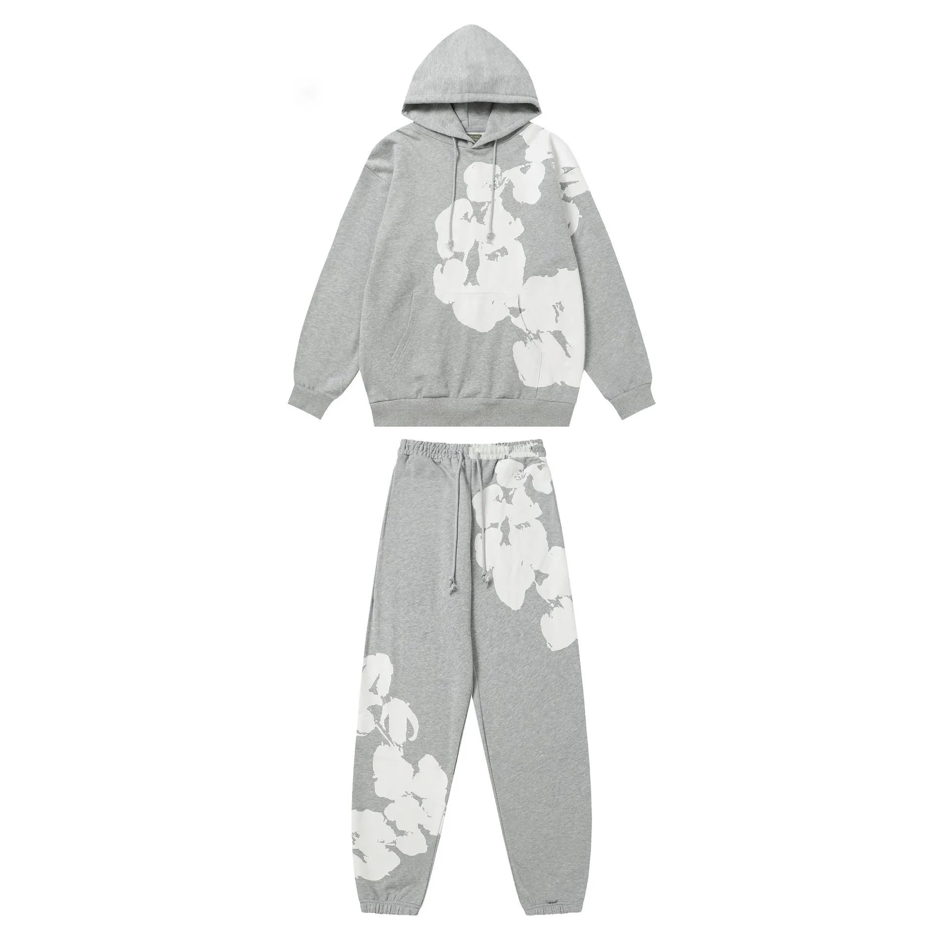 Gallery Dept Hoodie Set Grey