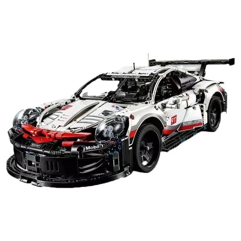 LEGO Porsche 911 RSR Building Block Sports Car Model
