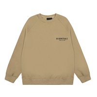Crew neck-camel color
