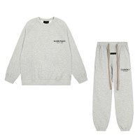 Round-neck — Heather Gray Set