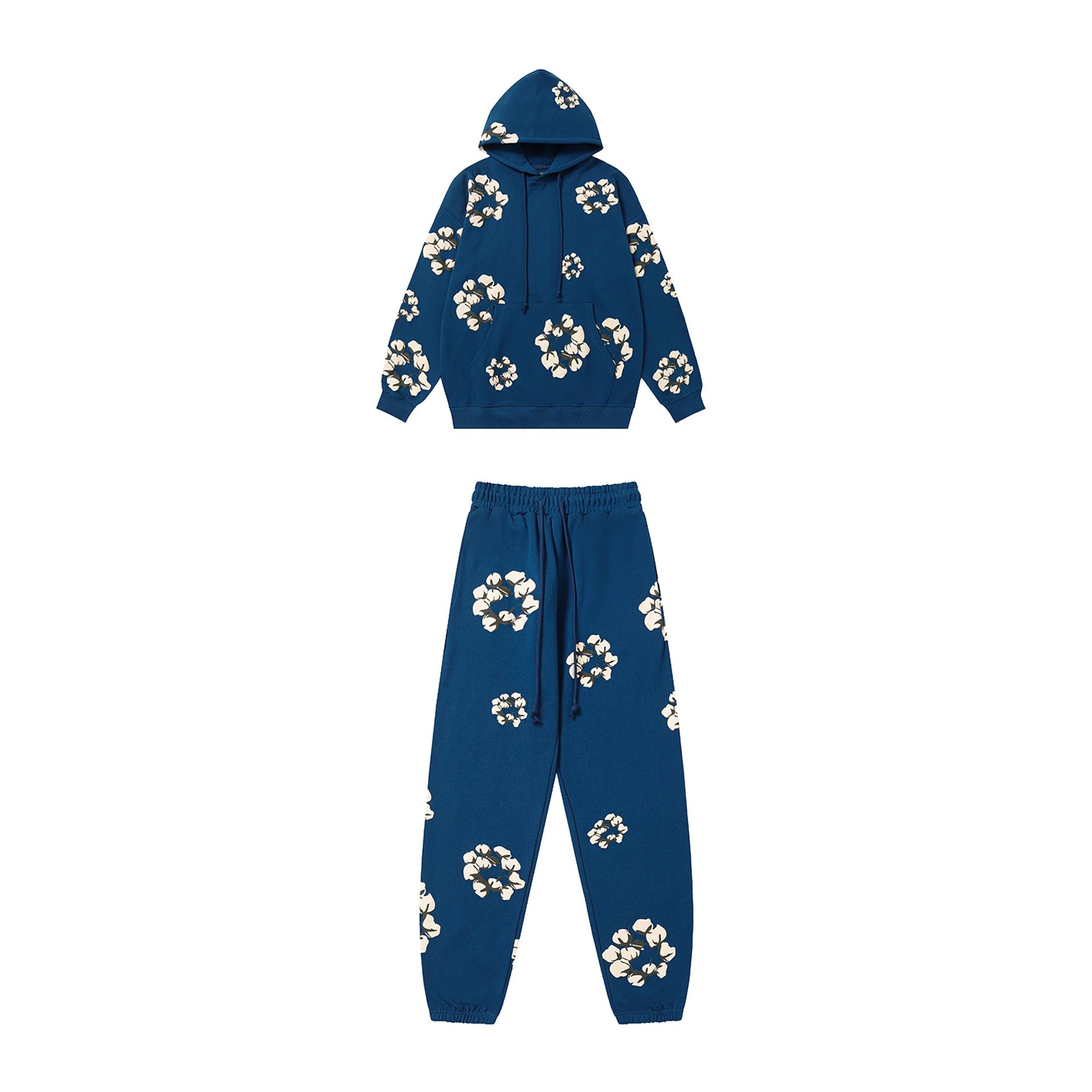 Gallery Dept Hoodie & Sweatpants Blue