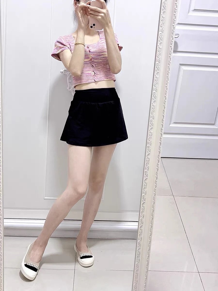 Design Pleated Tennis Skirt Gray - 13