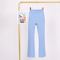 Smog Blue Flared Trousers-Original Label