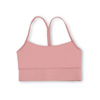 Smoke-pink Y-neck vest, original label