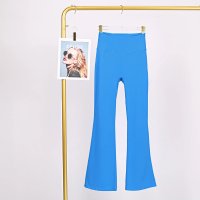 Lightning Blue Flared Trousers-Original Label