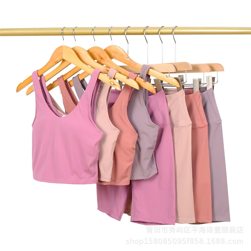 Design Activewear Set Gray Two-Piece Yoga Set - 3