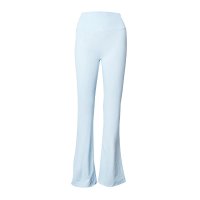Powder blue flared pants, original price tag