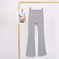 Mid-gray flared pants – original label