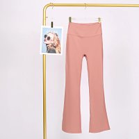 Smoky pink flared pants – original label