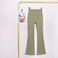 Moss-green bell-bottoms – original label