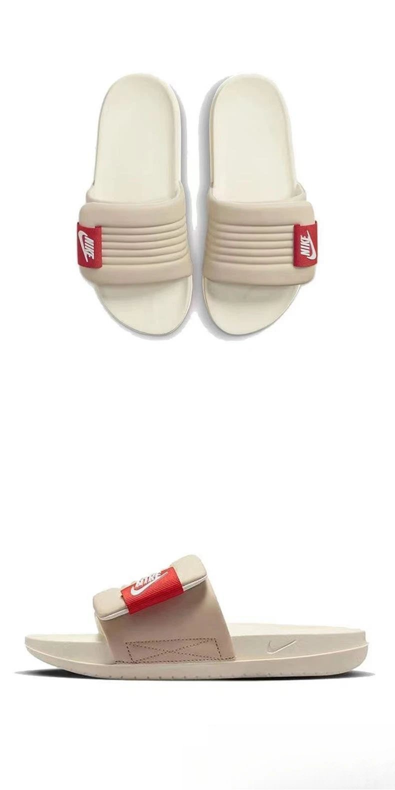 Nike Benassi JDI Slide Sandals Olive Green Slippers - 8