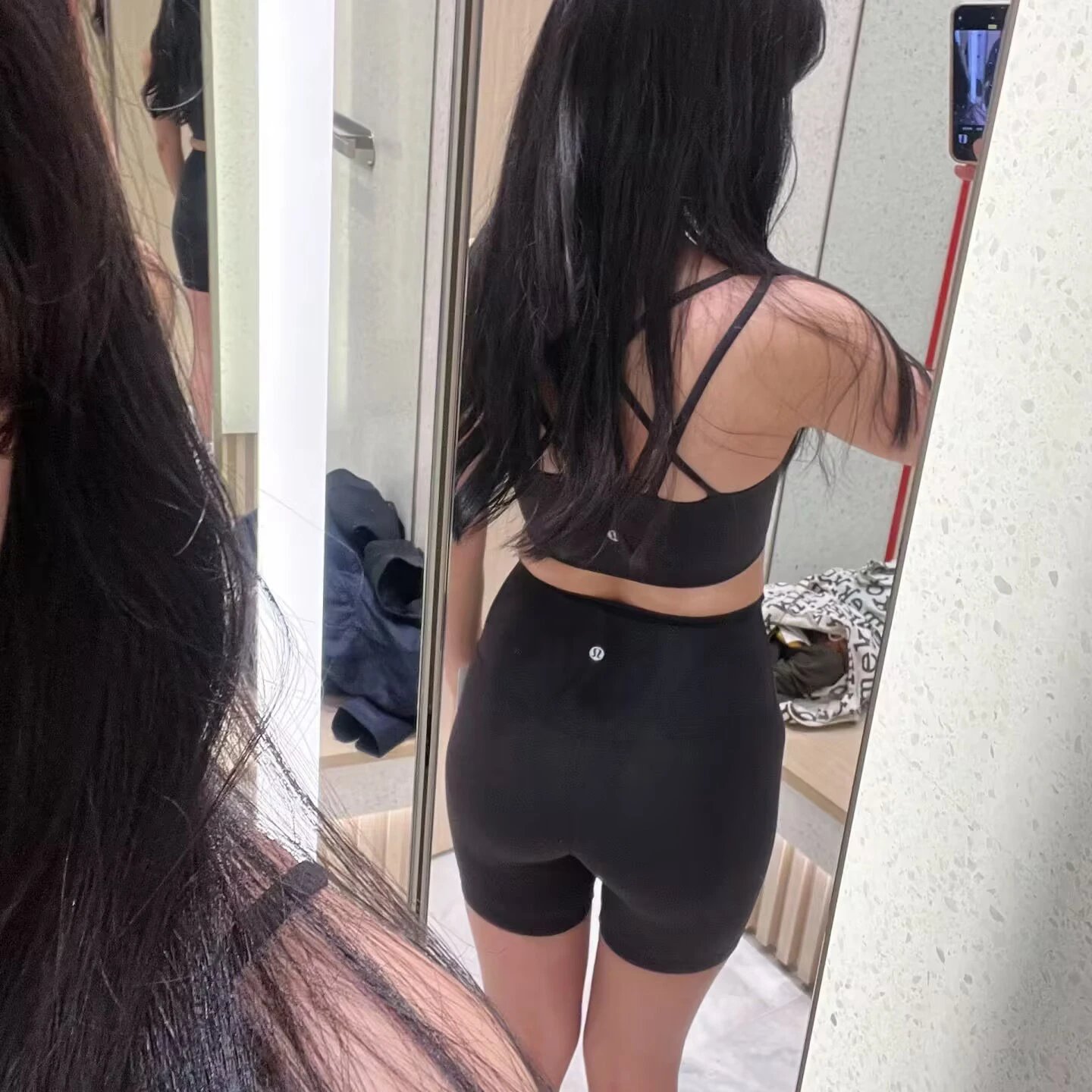 【 DX55-2 】 WunderTrain cycling pants, high waisted and hip lifting shorts, nude yoga and fitness five quarter pants: findsindex.com