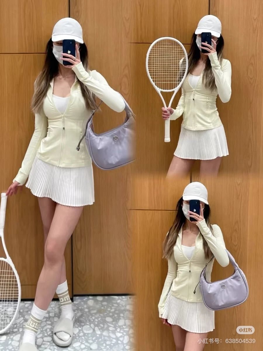 Design Pleated Mini Skirt White - 3